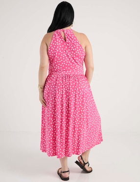 Vestido crop casual Contempo Plus para mujer