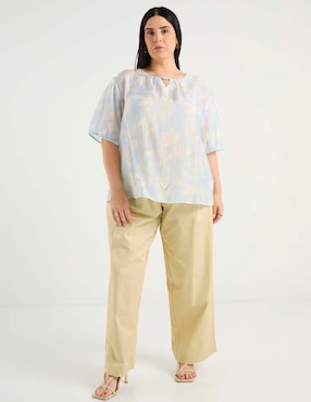 Pantalón relaxed Weekend Plus amplio para mujer