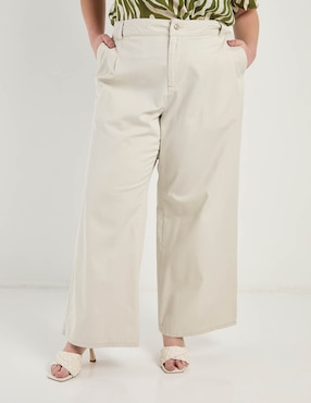 Pantalón relaxed Contempo Plus amplio para mujer