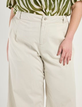 Pantalón relaxed Contempo Plus amplio para mujer