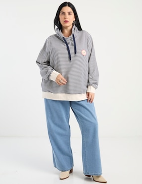Sudadera con capucha y bolsa Disney Dtr para mujer