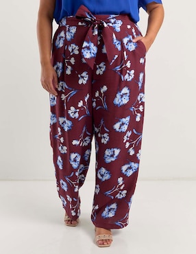Pantalón relaxed Contempo Plus amplio para mujer