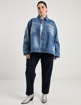 Chamarra denim Weekend Plus para mujer