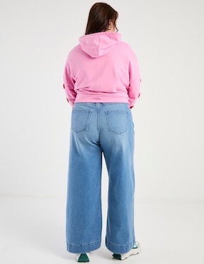 Jeans relaxed campana Weekend Plus para mujer