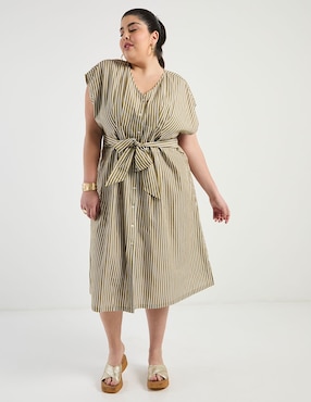 Vestido 3/4 casual Weekend Plus para mujer