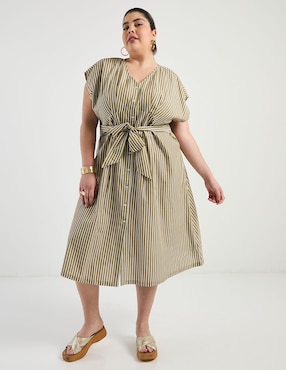 Vestido 3/4 casual Weekend Plus para mujer