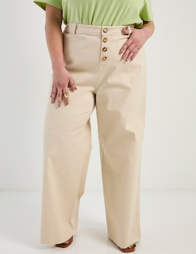 Jeans amplio cintura Weekend Plus para mujer