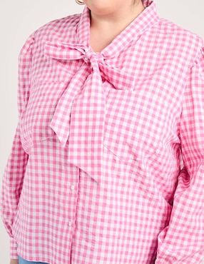 Blusa Weekend Plus manga larga para mujer