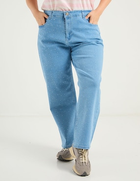 Jeans slim Contempo Plus para mujer