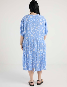 Vestido midi casual Weekend Plus para mujer