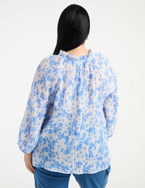 Blusa Weekend Plus manga 3/4 para mujer