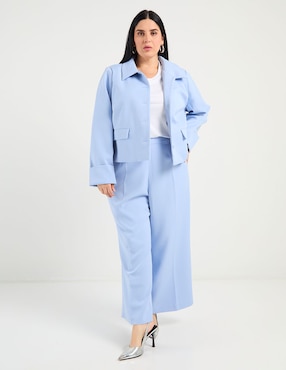 Saco casual Contempo Plus para mujer