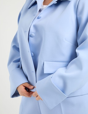 Saco casual Contempo Plus para mujer