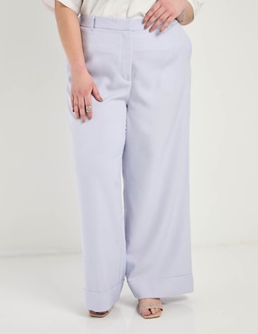 Pantalón relaxed Contempo Plus amplio para mujer