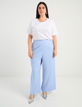 Pantalón easy pant Contempo Plus amplio para mujer
