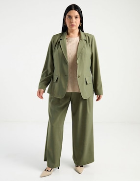 Saco casual Contempo Plus para mujer