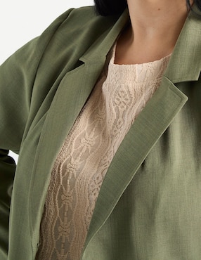 Saco casual Contempo Plus para mujer