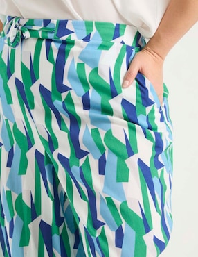 Pantalón relaxed Contempo Plus amplio para mujer