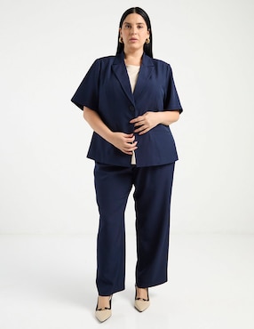 Saco casual Contempo Plus para mujer