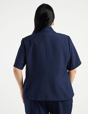 Saco casual Contempo Plus para mujer