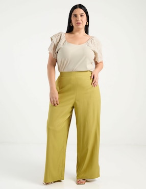 Pantalón relaxed Weekend Plus amplio para mujer