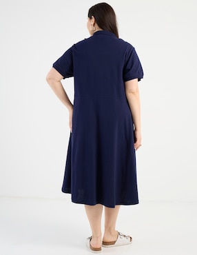 Vestido midi casual Weekend Plus para mujer