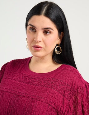 Blusa Weekend Plus manga corta para mujer