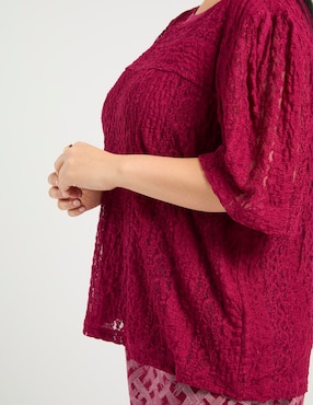 Blusa Weekend Plus manga corta para mujer