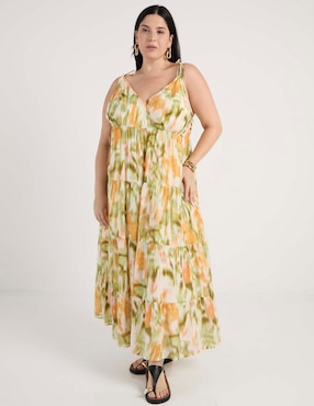 Vestido largo casual Weekend Plus para mujer