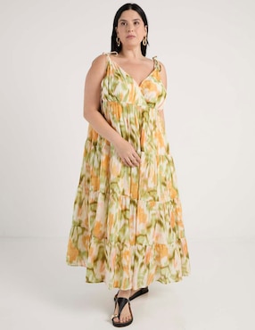 Vestido largo casual Weekend Plus para mujer