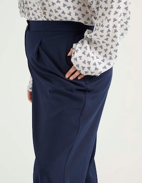 Pantalón Contempo Plus wide leg para mujer