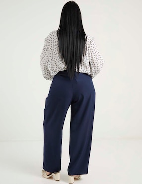 Pantalón Contempo Plus wide leg para mujer