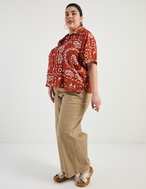 Pantalón Weekend Plus amplio para mujer