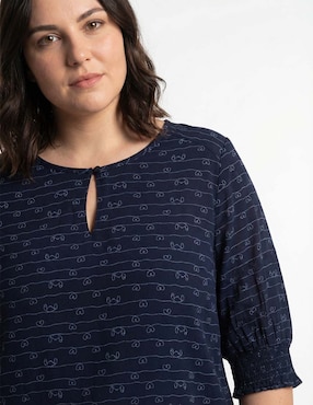 Blusa Disney Dtr manga 3/4 para mujer
