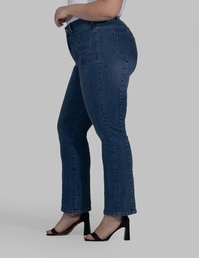 Jeans straight Oh Pomp para mujer