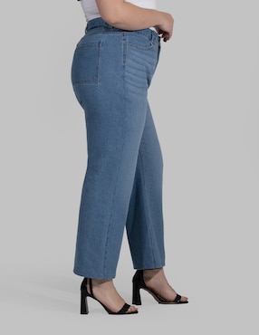 Jeans wide leg Oh Pomp para mujer