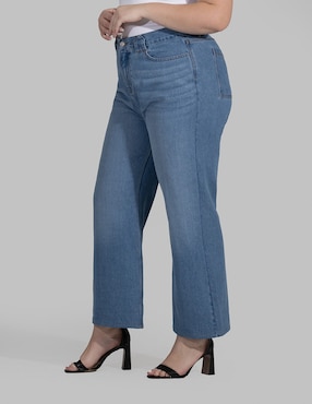 Jeans wide leg Oh Pomp para mujer