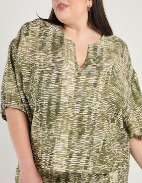 Blusa Contempo Plus para mujer
