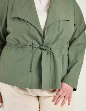 Saco casual Contempo Plus para mujer