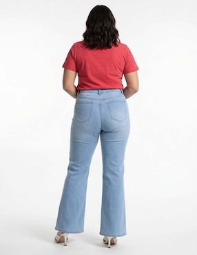 Jeans amplio cintura media Weekend Plus para mujer