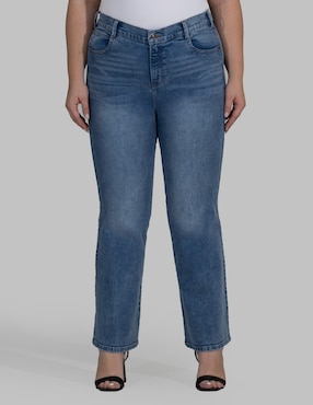 Jeans acampanado Oh Pomp para mujer