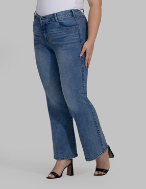 Jeans acampanado Oh Pomp para mujer