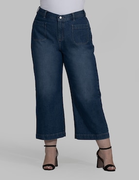 Jeans wide leg Oh Pomp para mujer
