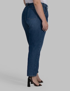 Jeans straight Oh Pomp para mujer