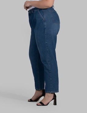 Jeans straight Oh Pomp para mujer