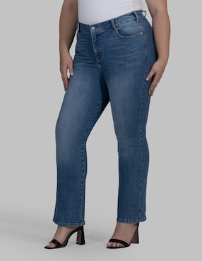 Jeans straight Oh Pomp para mujer