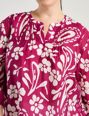 Blusa Weekend Plus manga 3/4 para mujer