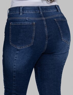 Jeans skinny cintura alta Oh Pomp para mujer