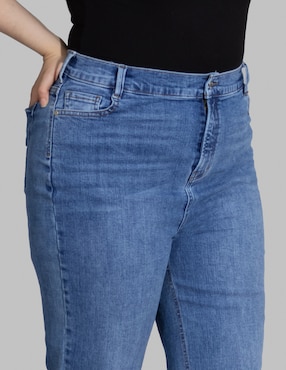 Jeans straight Oh Pomp para mujer