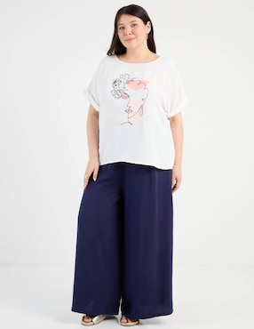 Pantalón Weekend Plus amplio para mujer